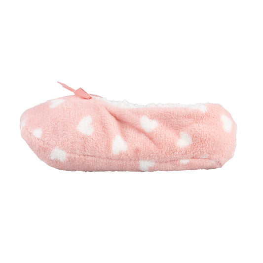 Pink Heart Ballet Slippers