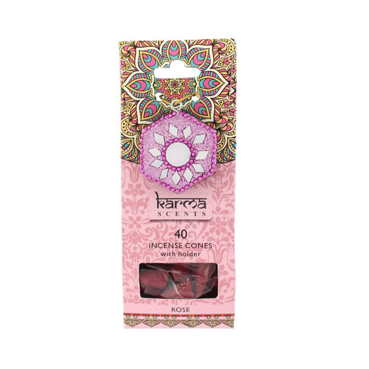 Rose Incense Cones