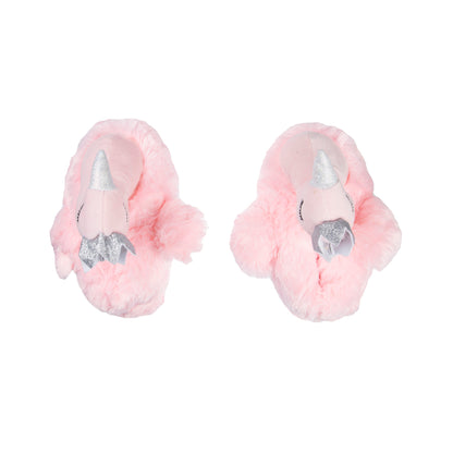 Pink Royal Swan Slippers
