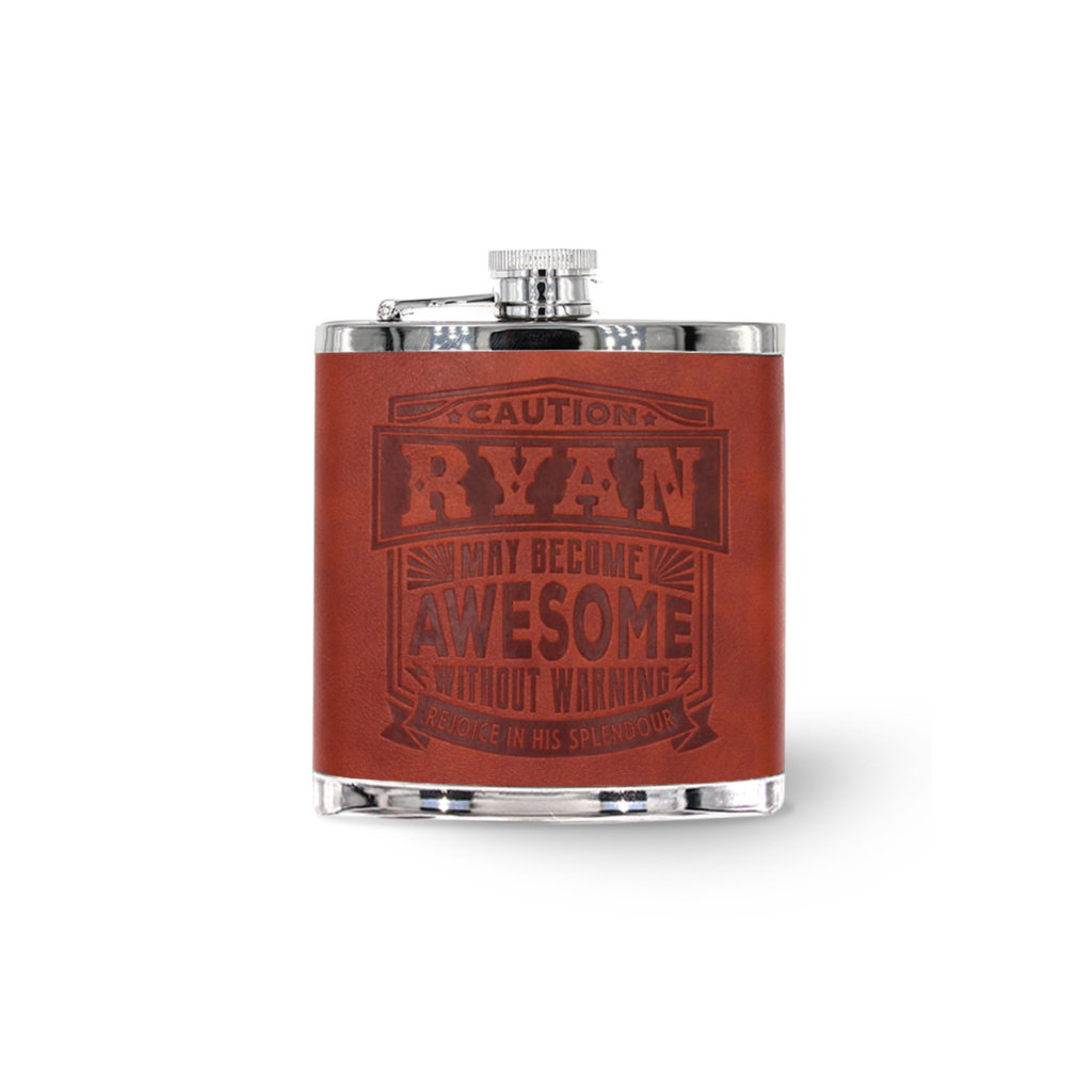 Personalised Hip Flask (Men's Names)