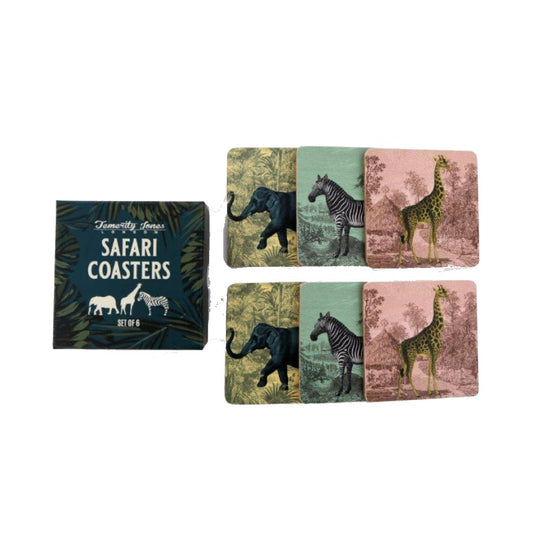 Safari Coasters (Set of 6)