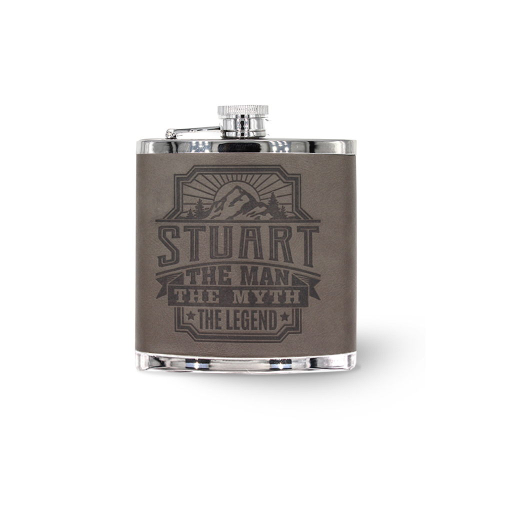 Personalised Hip Flask (Men's Names)