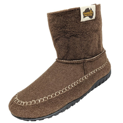 Gumbies Thredbo Chocolate & Cream Slipper Boots