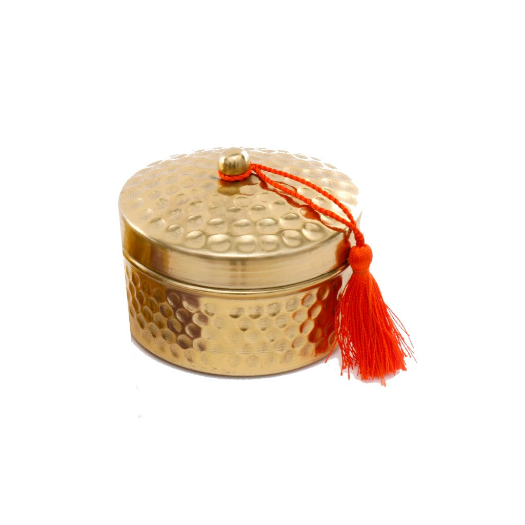 Dark Amber & Ginger Lily Candle Tin