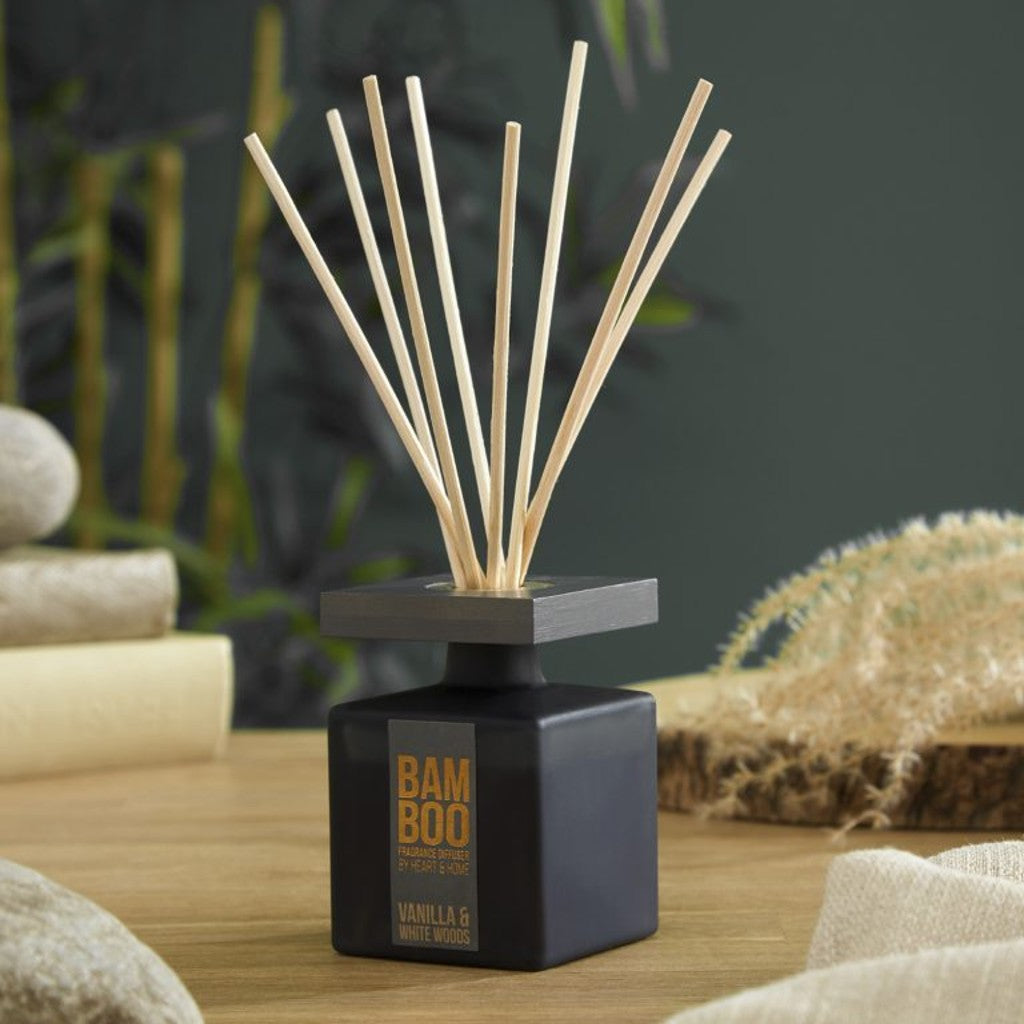Vanilla & White Woods Fragrance Diffuser (80ml)