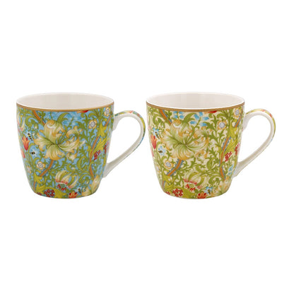 William Morris Golden Lily Mugs (Set of 2)