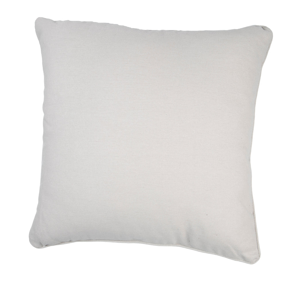 Mustard Yellow & Grey Geometric Square Cushion